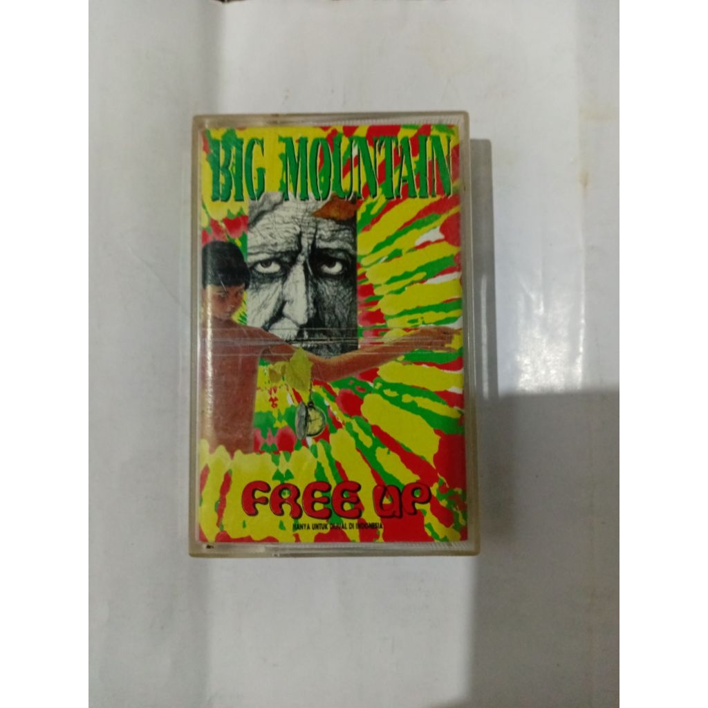 Kaset Pita Big Mountain album Free Up. produksi 1997. genre Reggae.