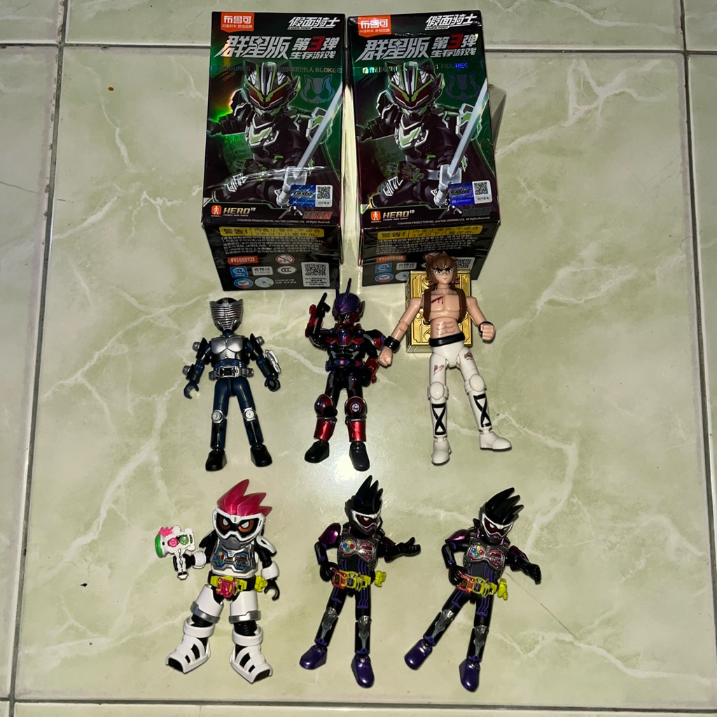 BACA DESKRIPSI, BLOKEES RAKIT KAMEN RIDER & SAINT SAIYA