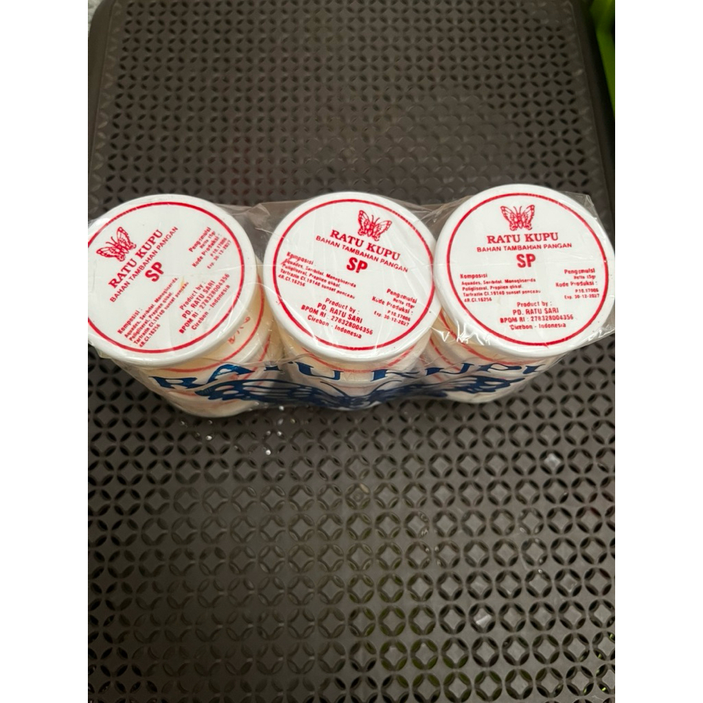 

Bahan Kue/ Pengembang / SP merek Ratu Kupu 1pc 15gr