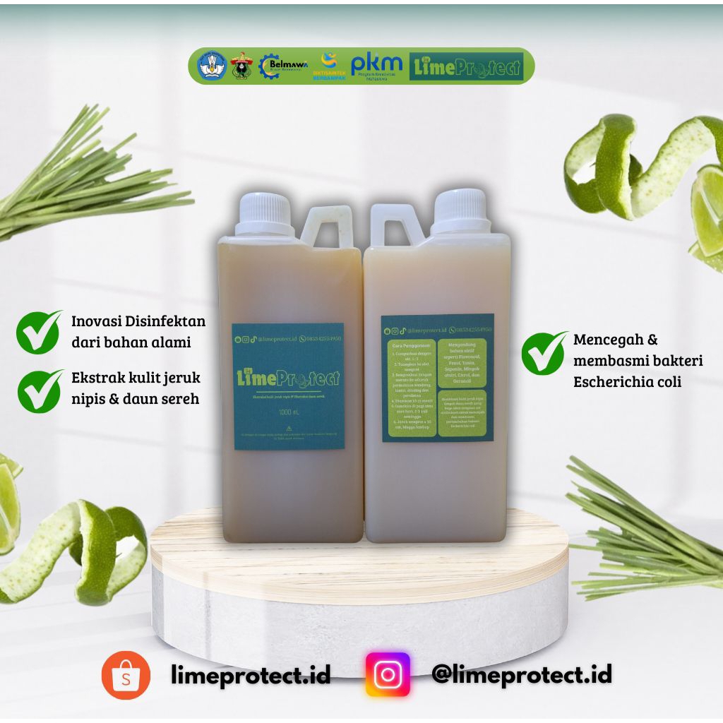 LimeProtect: Disinfektan Alami untuk Kandang Ayam/Unggas (1000mL)