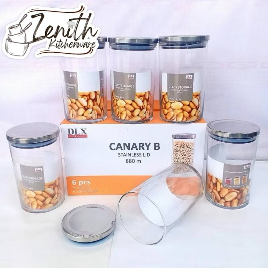 (6 PCS) STOPLES KACA DLX KEDAP UDARA SEAL CANARY/ TOPLES KACA SERBAGUNA DLX