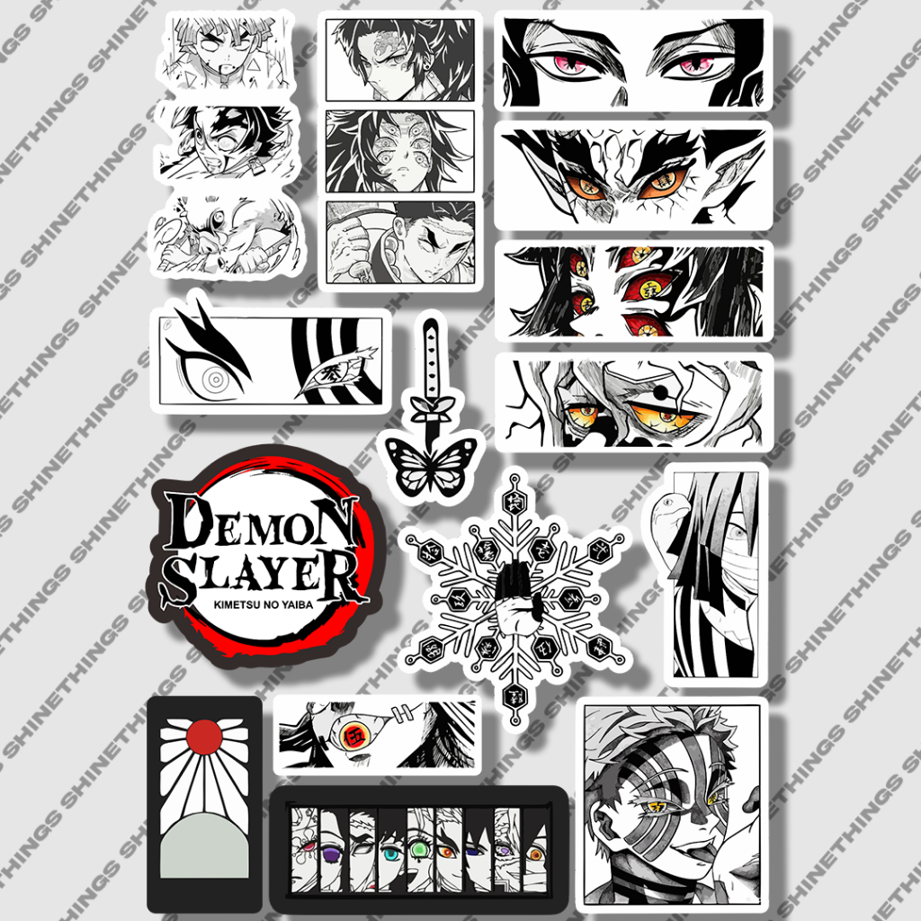 

stiker anime DEMON SLAYER || Sticker KIMETSU NO YAIBA