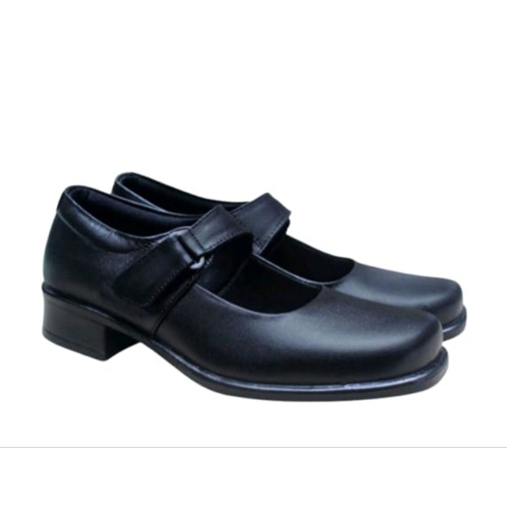 MCW || Sepatu Paskibra Wanita Kulit Asli Produk Cibaduyut