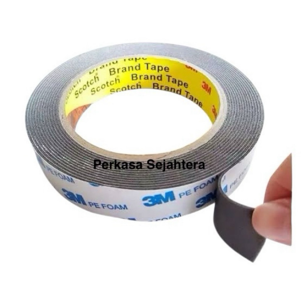 

Ecer Double tape 3M Putih / Lakban rekat Isolasi 1/2” inch Murah