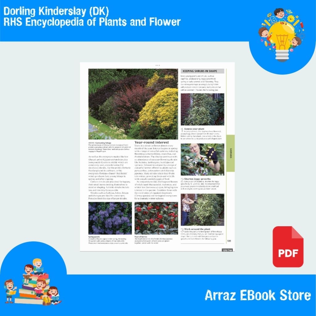 005. Dorling Kindersley (DK) - RHS Encyclopedia of Plants and Flower - Ensiklopedia Tanaman dan Bung