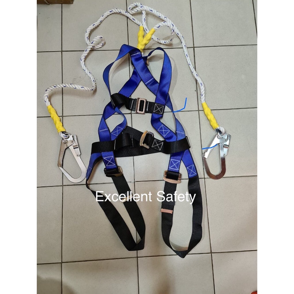 Full Body Harness Double Hook Gosave Ecofit