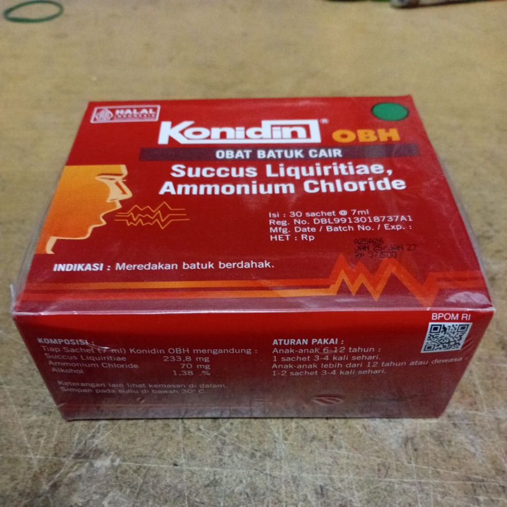 Konidin OBH Obat Batuk Cair 1 box