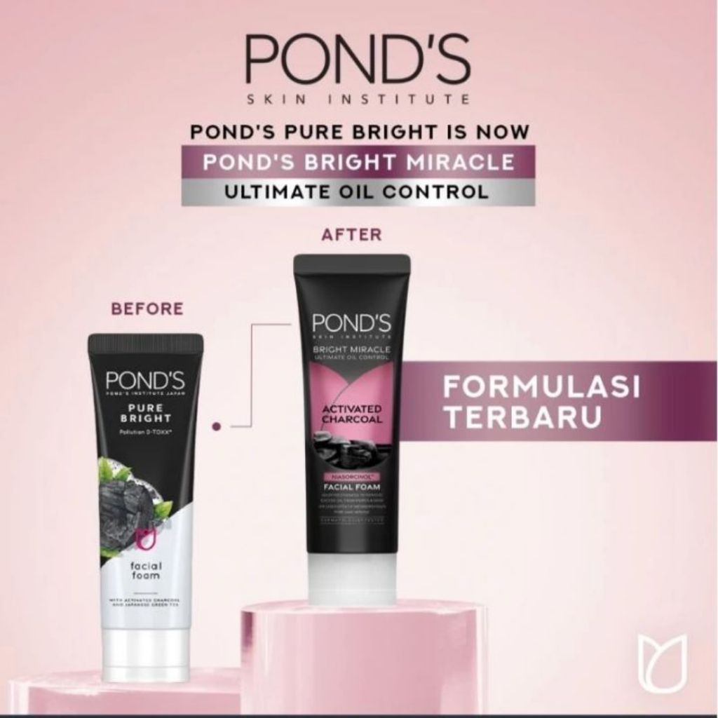 Ponds pure bright 100g
