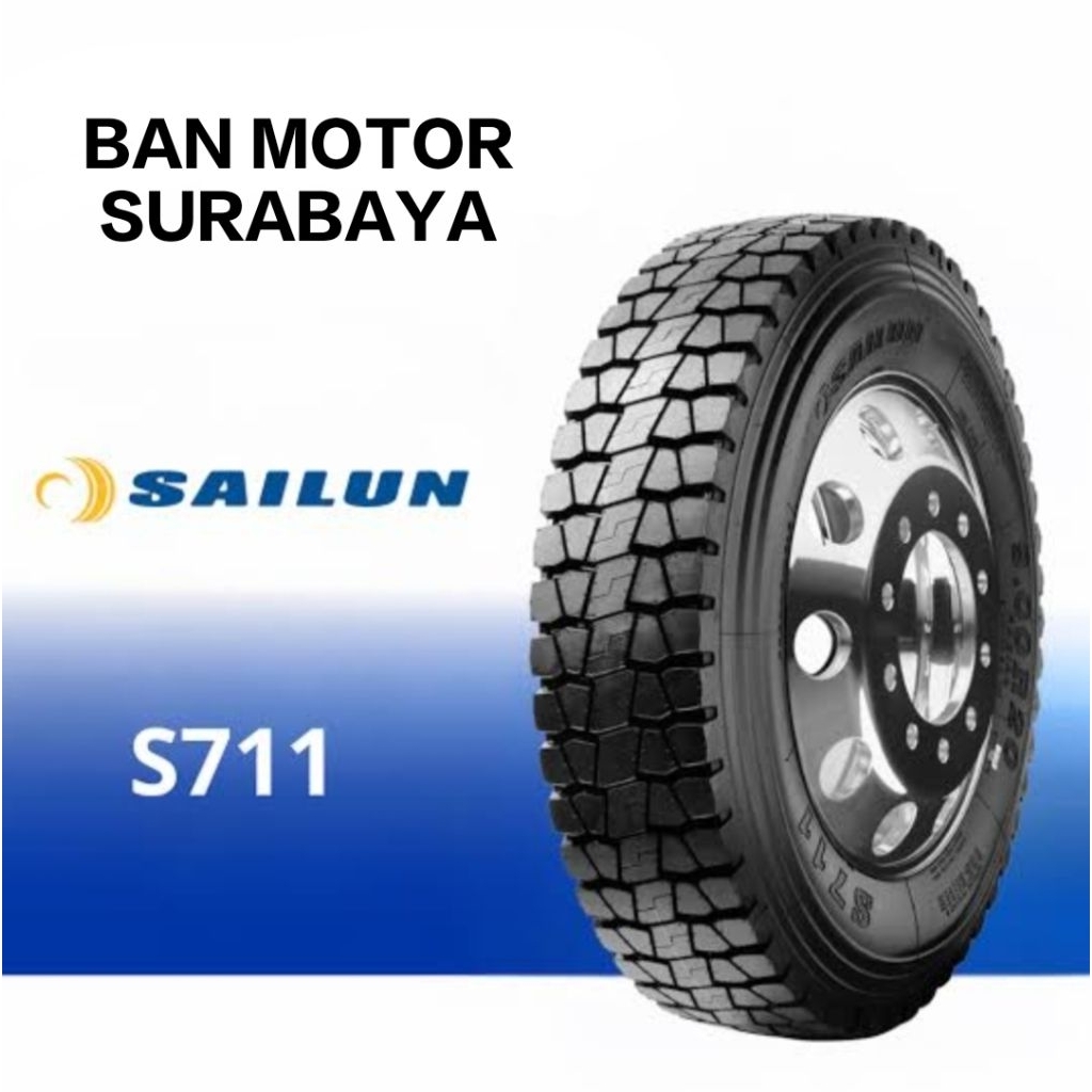 BAN TRUK BAN SAILUN S711 750 16 - BAN TRUCK TRUK 7.50 16 75016 - BAN KAWAT SAILUN