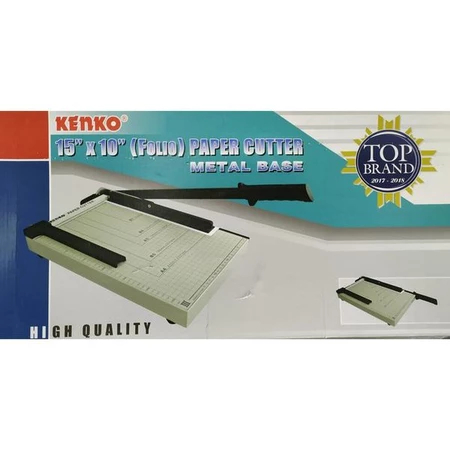 

TBMO PAPER CUTTER FOLIO F4 KENKO BESI 10X15 inch / PEMOTONG KERTAS