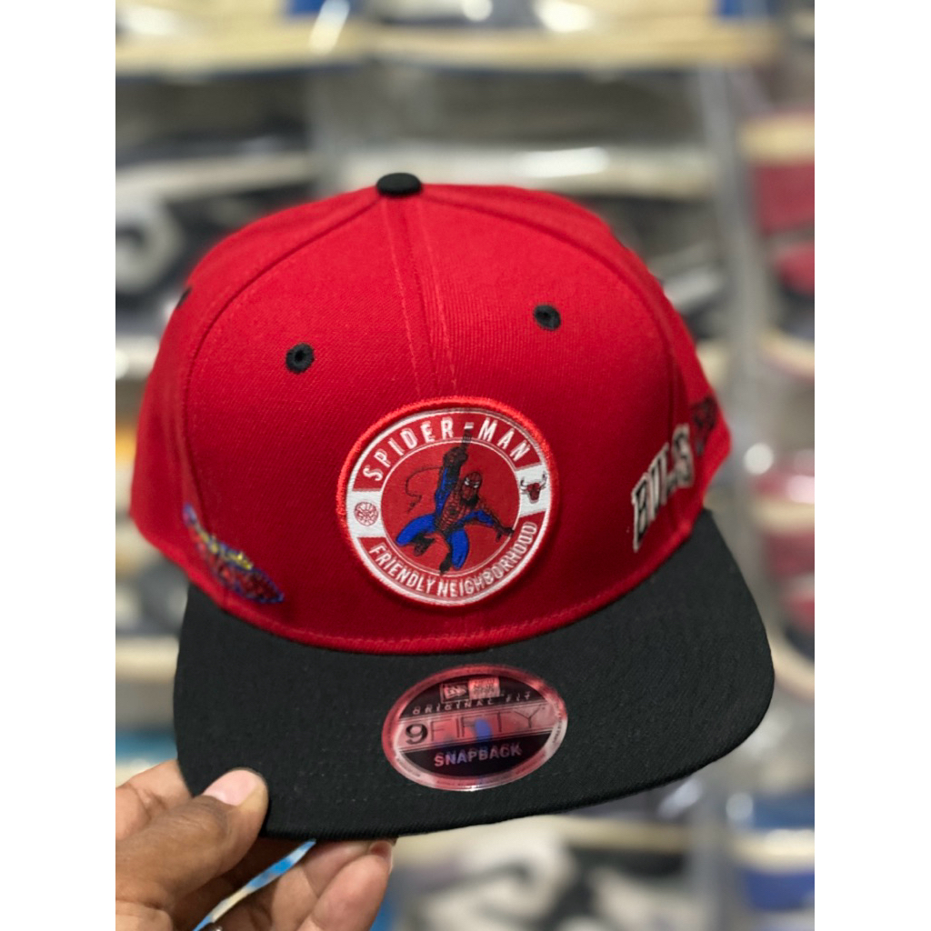 New Era x Bulls x Marvel 9fifty original fit