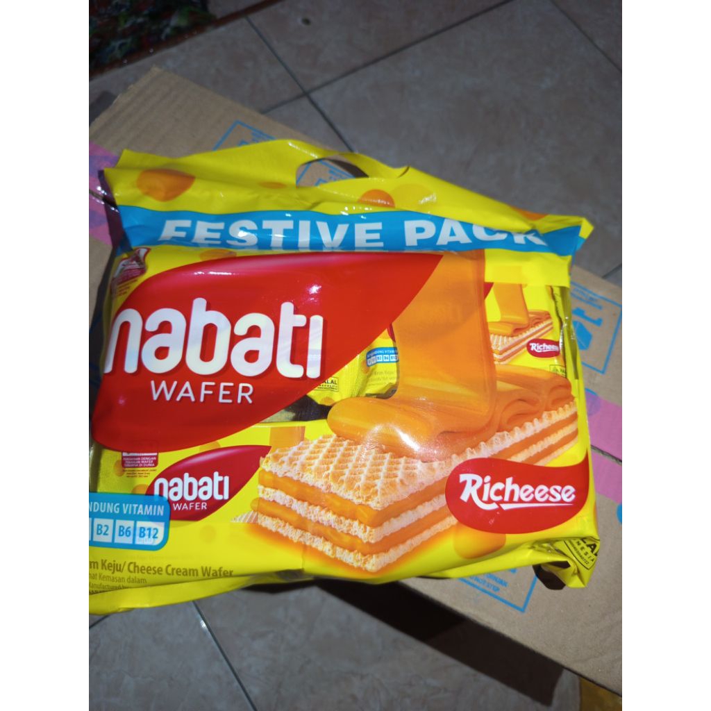 

Nabati Festive Pack Rasa Keju isi 10pcs