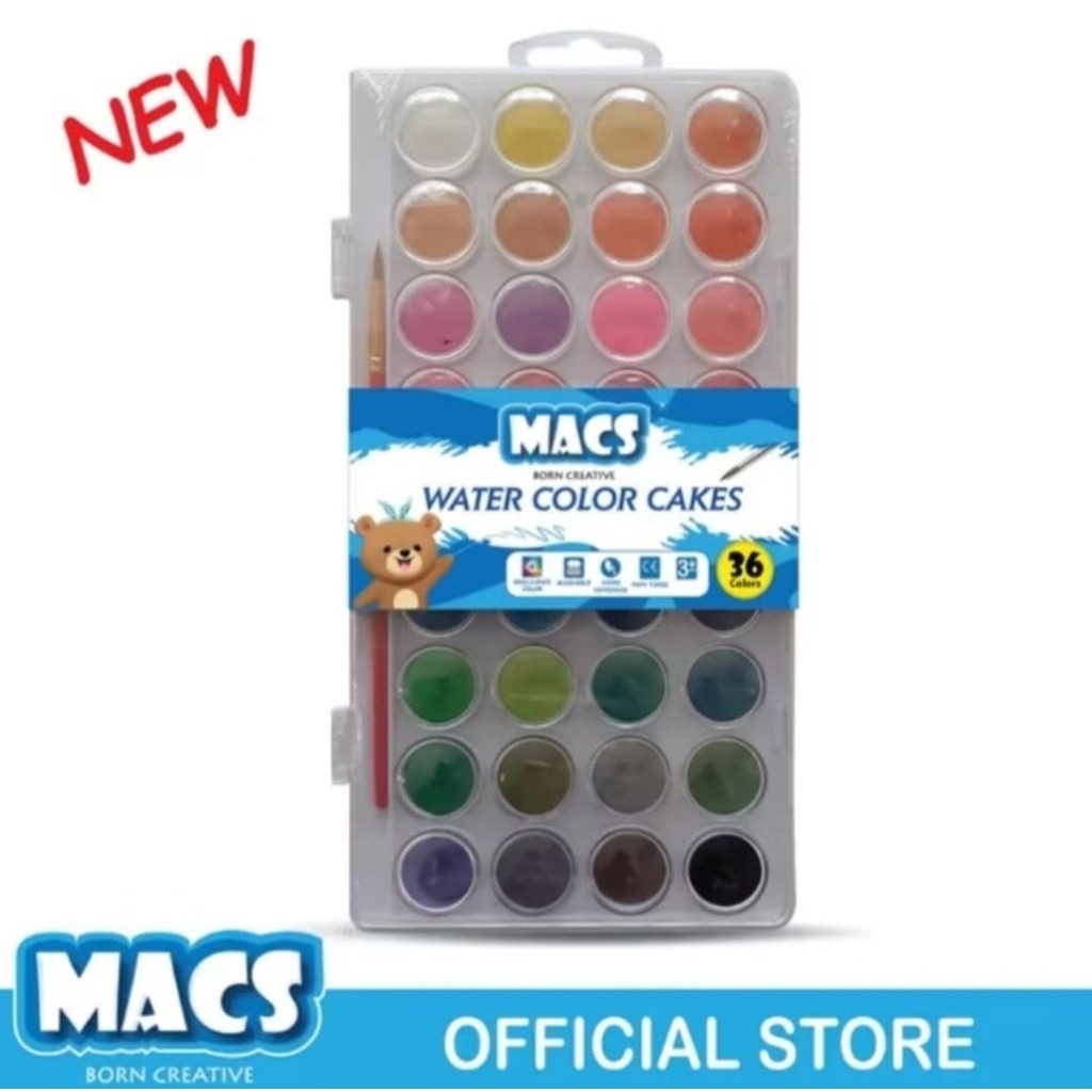 

MACS Cat Air Water Color Cakes 36