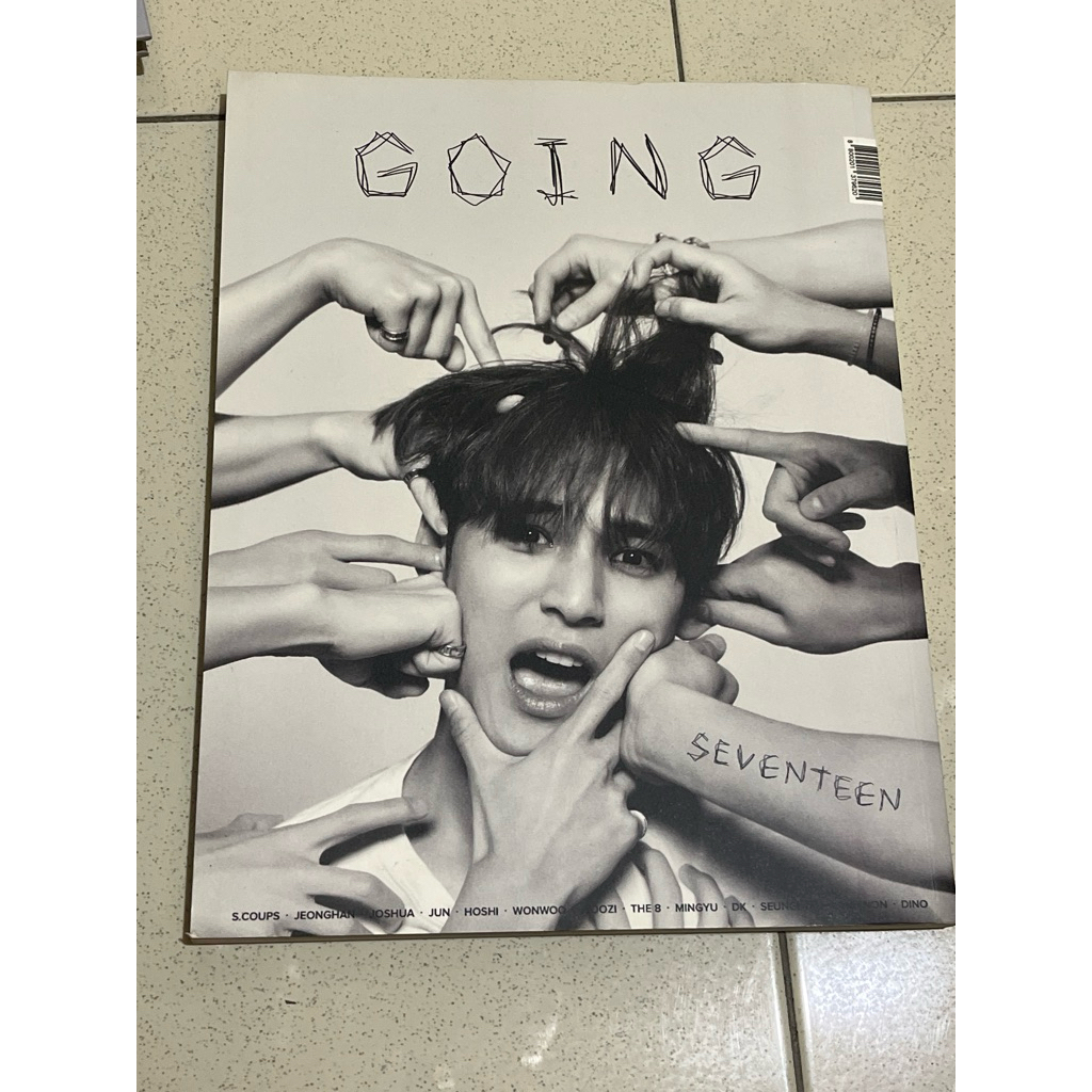 Seventeen Going magazine Photobook Wonwoo Mingyu