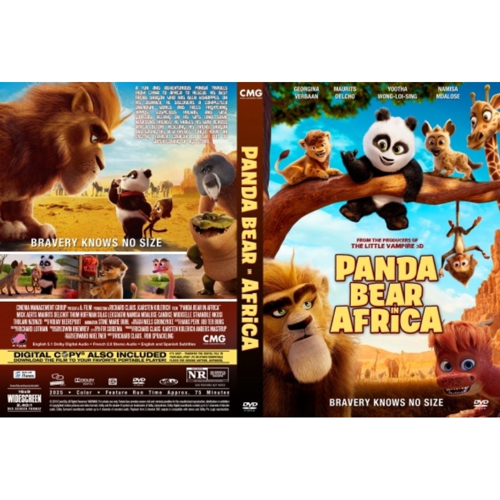 KASET FILM ANAK ANAK KARTUN TERBARU KUNGFU PANDA BEAR AFRICA