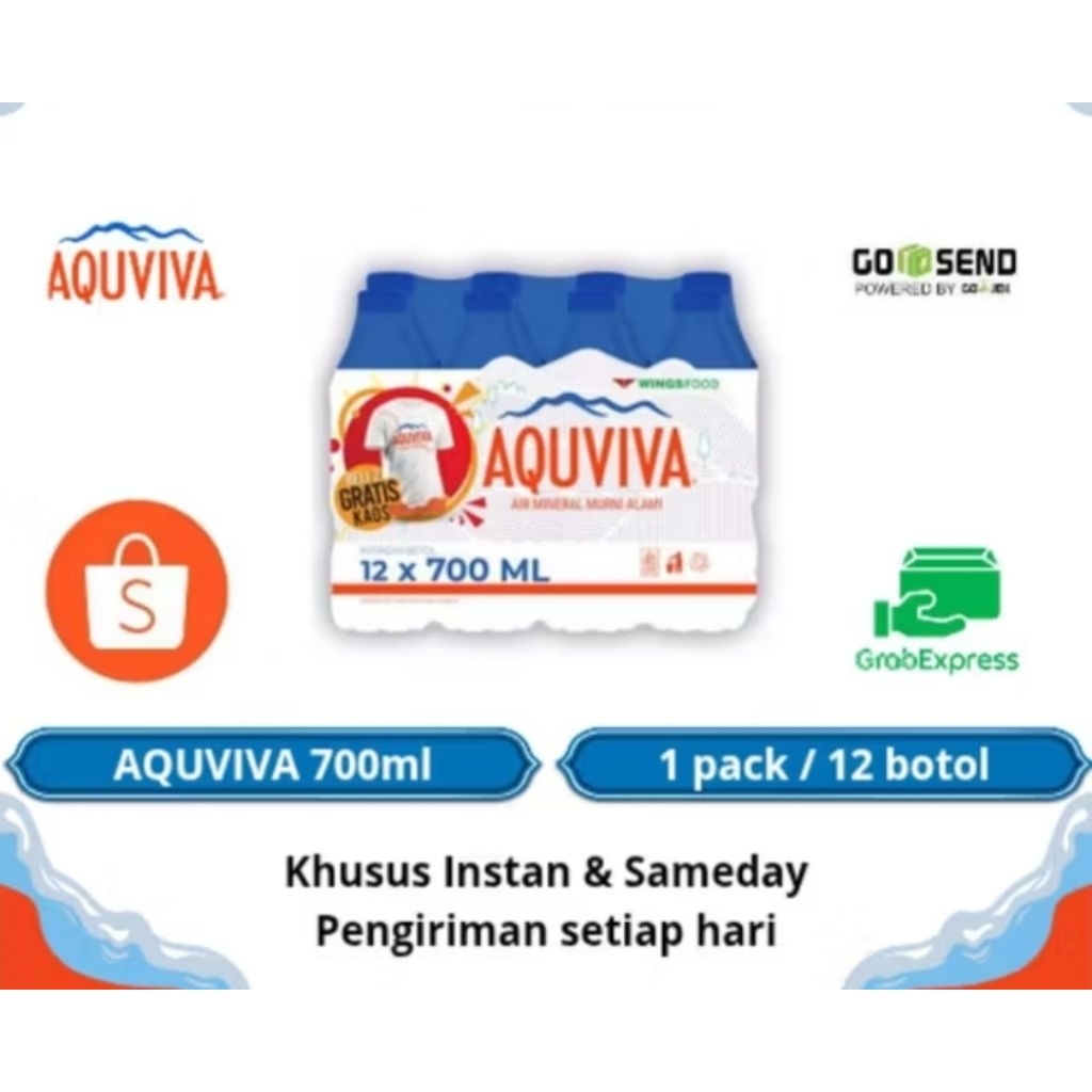 

READYSTOCK AQUVIVA 700 ML