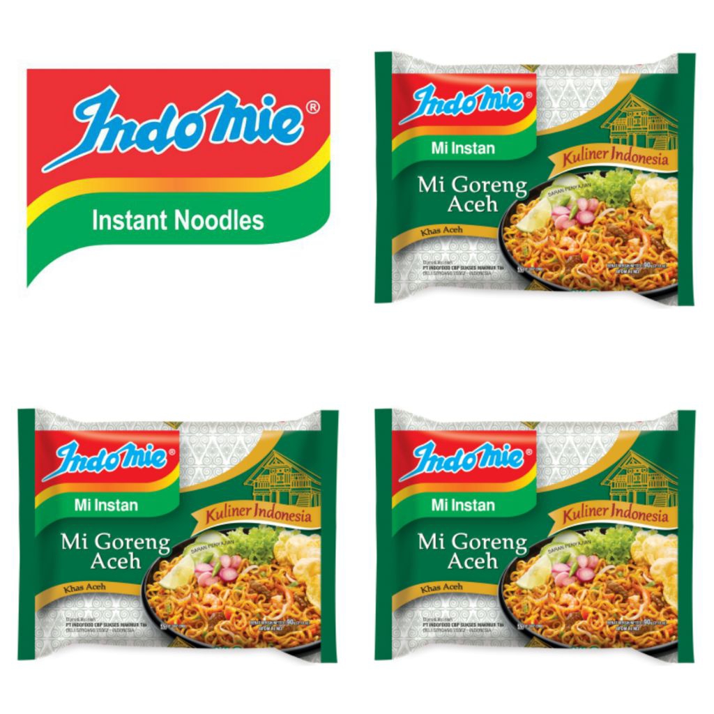 

Indomie Mi Instan Mi Goreng Aceh 90 Gram