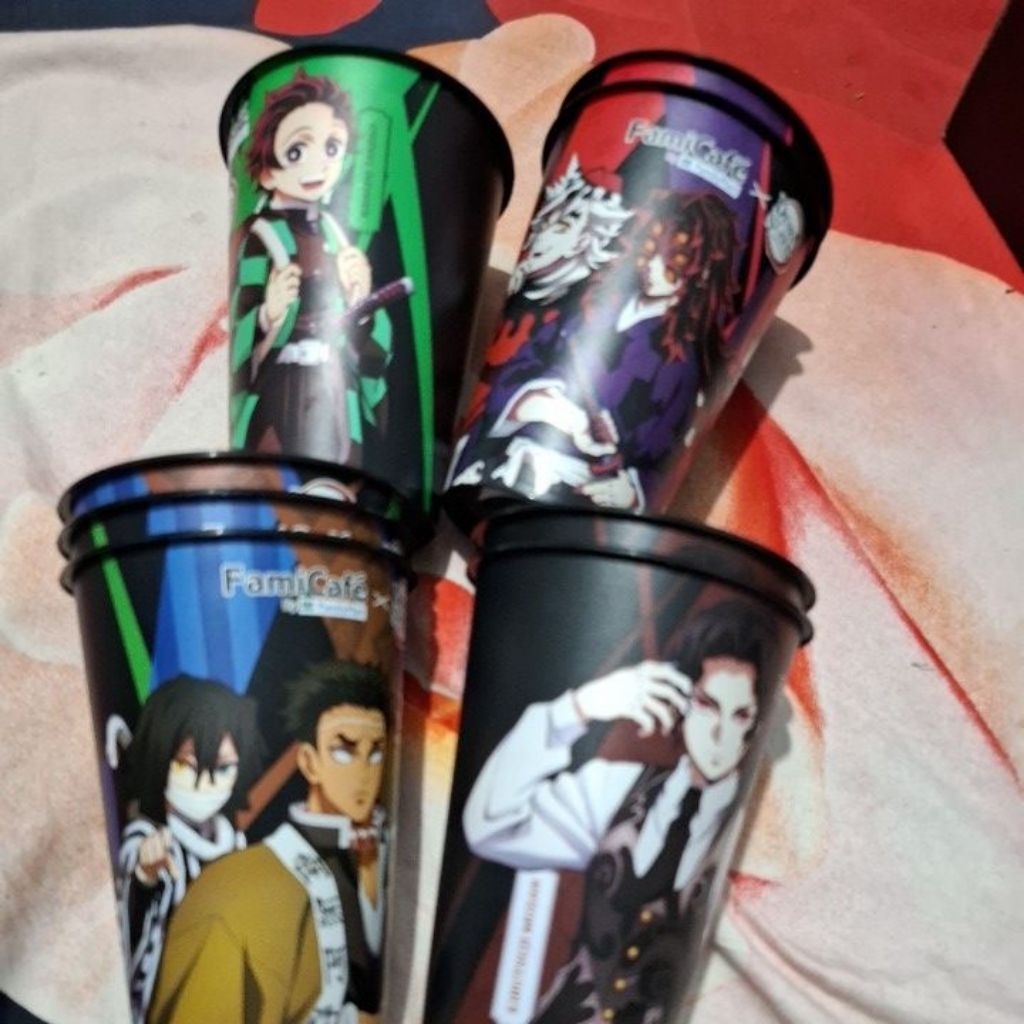 cup demon slayer × family mart
