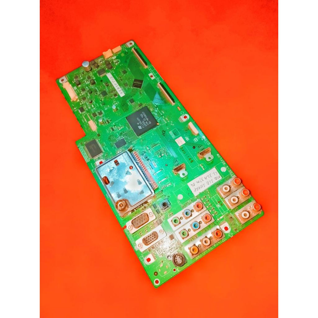 MAINBOARD-MOBO-MODUL TV SHARP 32INCH MB TV SHARP LC 32A37M ASLI/ORIGINAL OKE