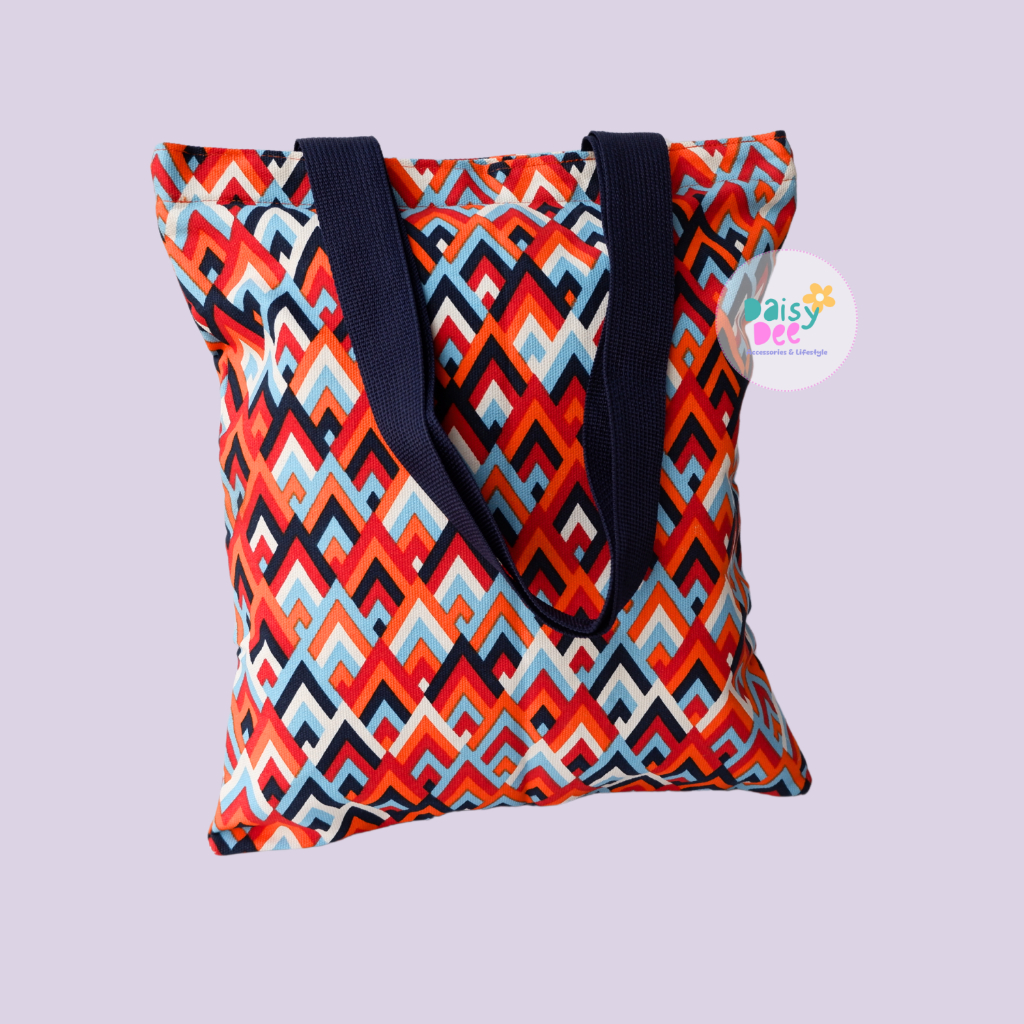 Daisy Dee Tas Totte Kanvas Zig Zag Warna