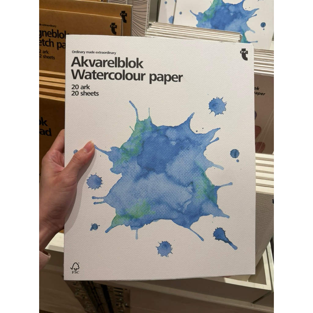 

Flying Tiger Watercolour Paper - 20 sheets