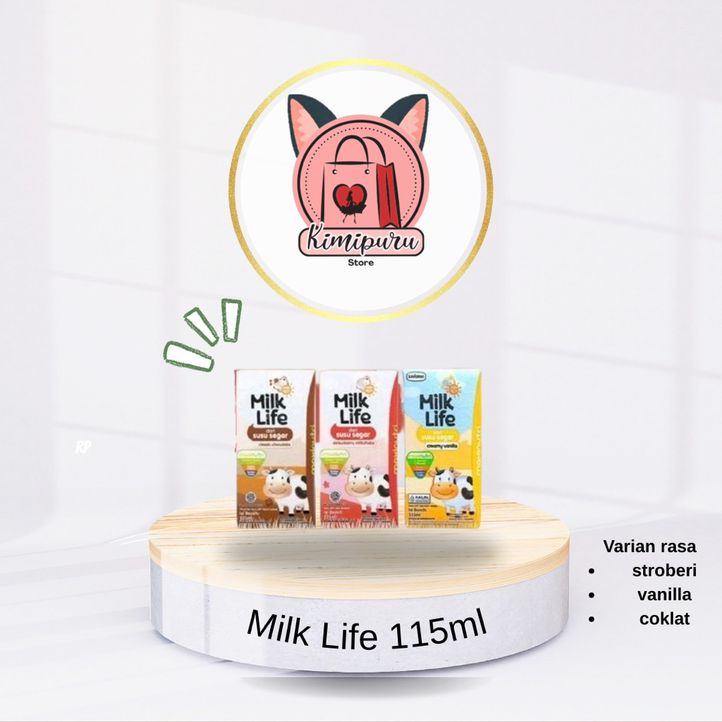 

Milk Life UHT 115ml SATUAN / Fesh milk UHT SATUAN