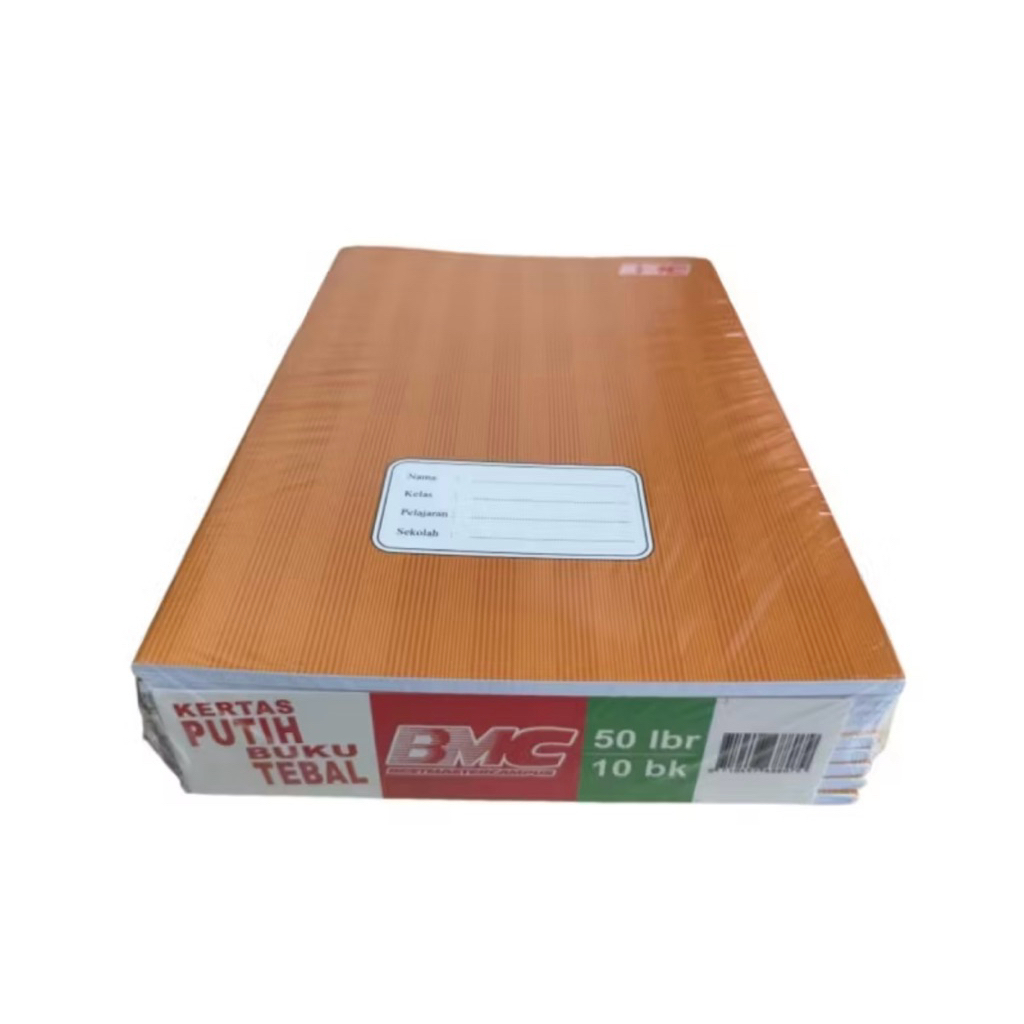 

Buku tulis campus BMC 50 lembar 10 buku cover craft coklat