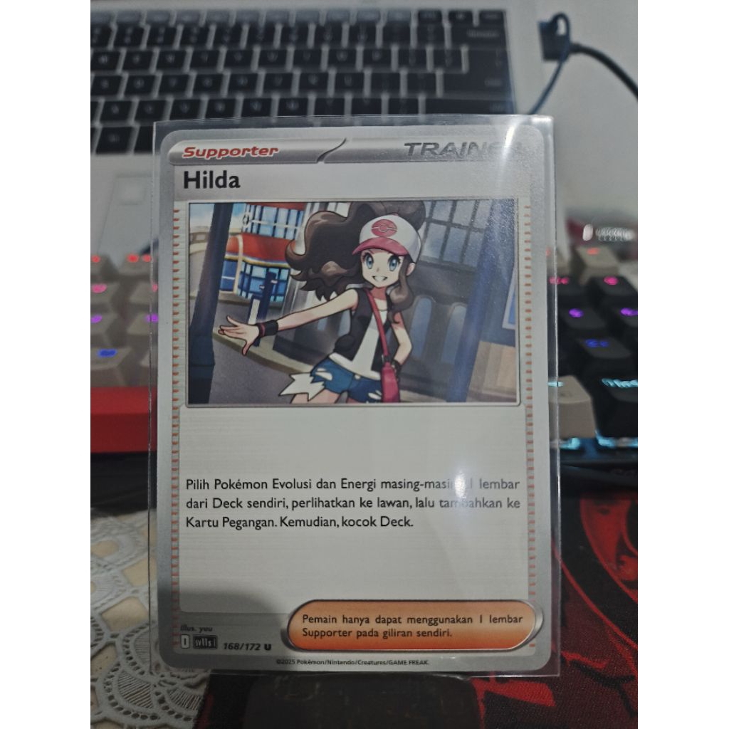 Hilda (U) Seri Pokemon Hitam & Putih 168/172 SV11S