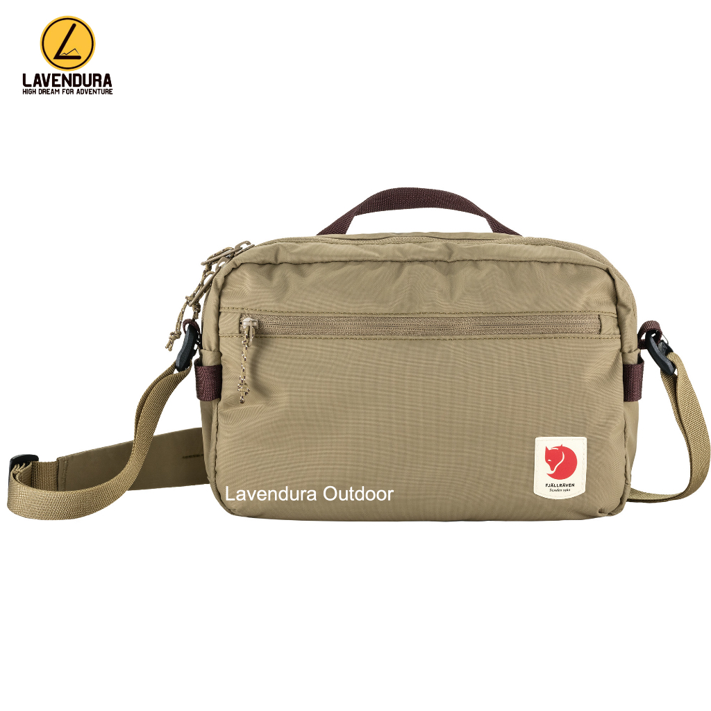 Fjallraven High Coast Crossbody Clay Fjallraven Sling Bag Tas Fjallraven Kanken Tas Punggung Fjallra