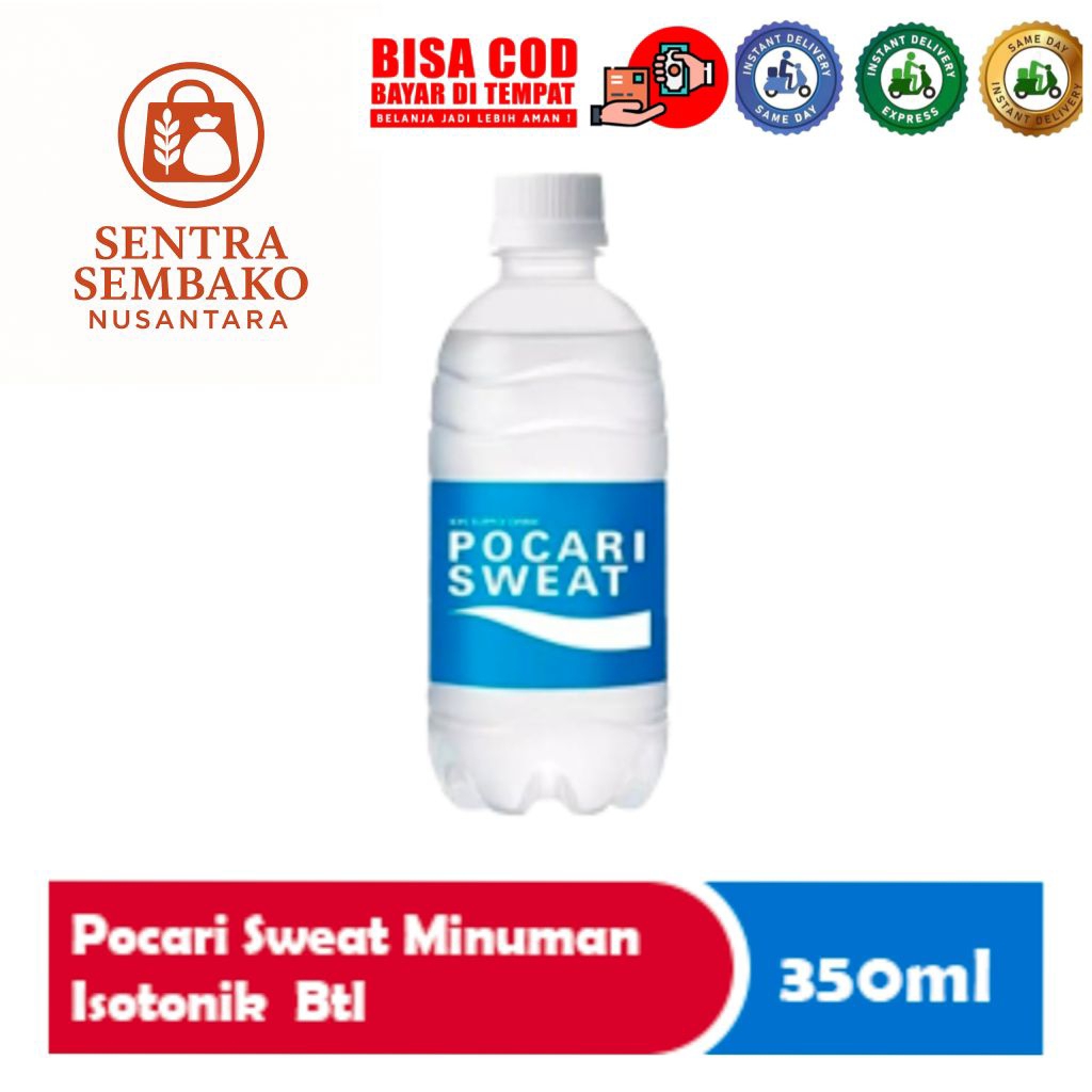 

Pocari Sweat 350ml Botol – Isi 1 Botol | Packing Aman, Halal, Segel Pabrik, Garansi Utuh