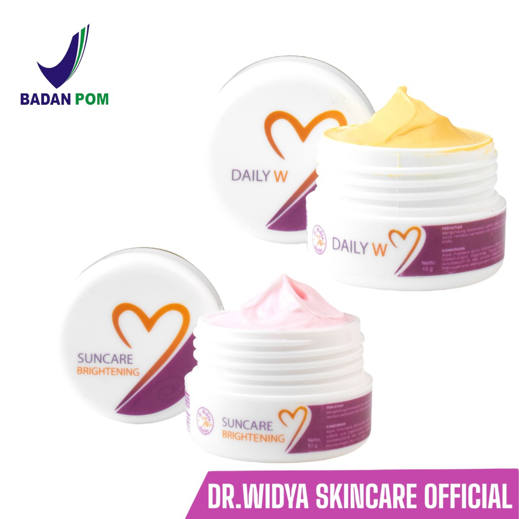 CREAM PAGI || BPOM || daily whitening|| suncare|| dr.widya skincare