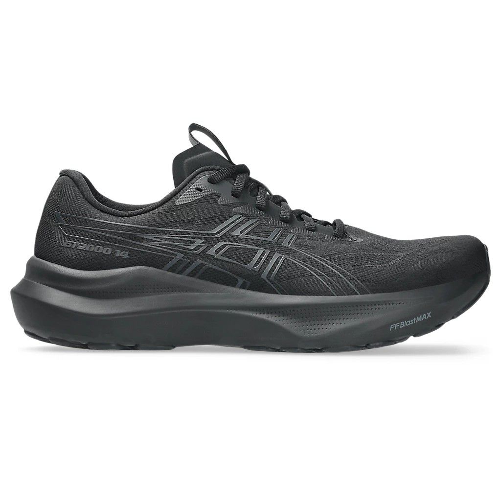 SEPATU RUNNING ASICS GT-2000 14 FULLBLACK ORIGINAL