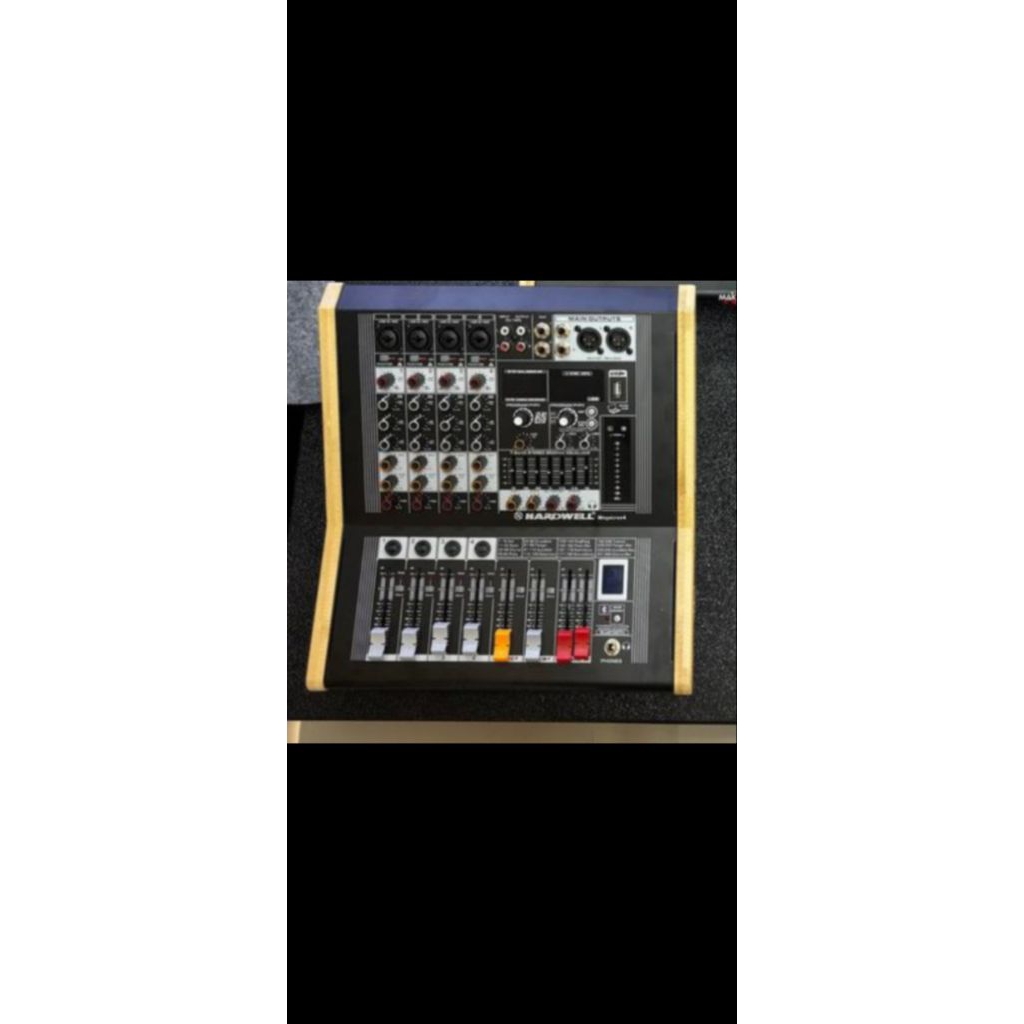 Power Mixer 4 Channel Hardwell Megatron-4 Original