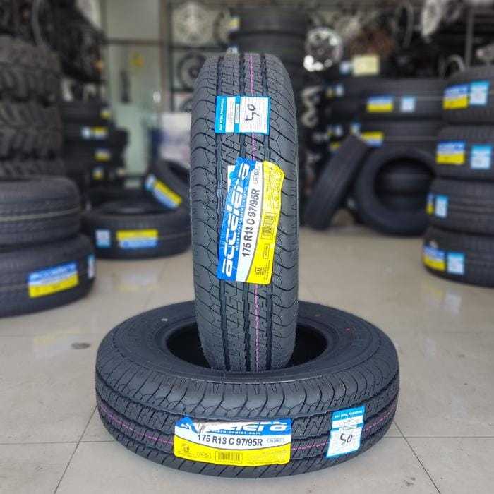 BAN MOBIL TUBLES R13 ACCELERA ULTRA5 175 RING 13 STANDAR PICK UP CARRY BAN MUATAN FREE PASANG