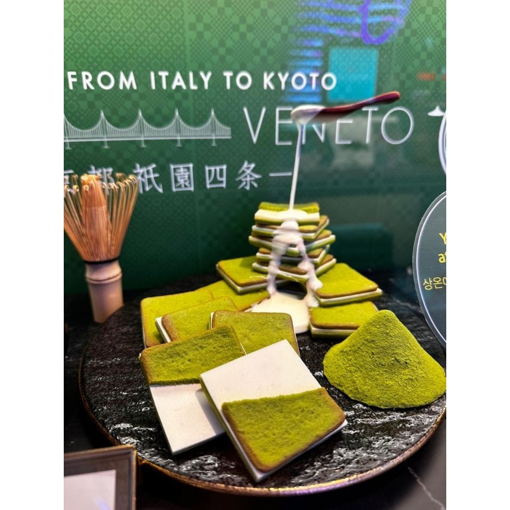 

kyoto veneto cookies matcha