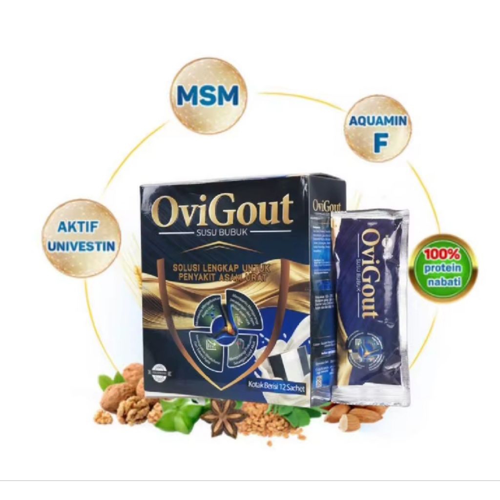 

OVIGOUT MILK SUSU OBAT ASAM URAT NYERI SENDI DAN KOLESTEROL TINGGI ORIGINAL