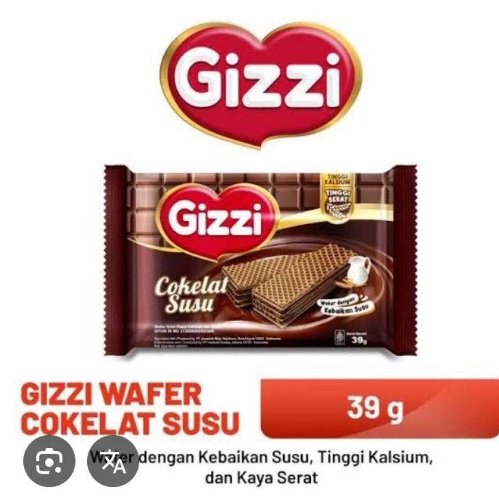 

WAFER GIZZI COKLAT 35GR