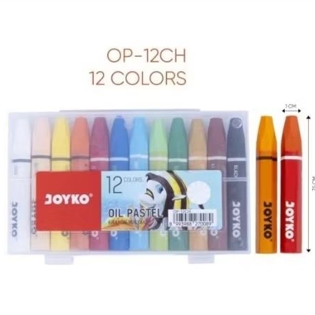 

OIL PASTEL/KRAYON JOYKO 12 W OP-12CH