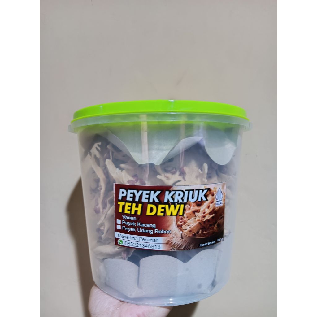 

Peyek Kacang, Peyek Udang Rebon