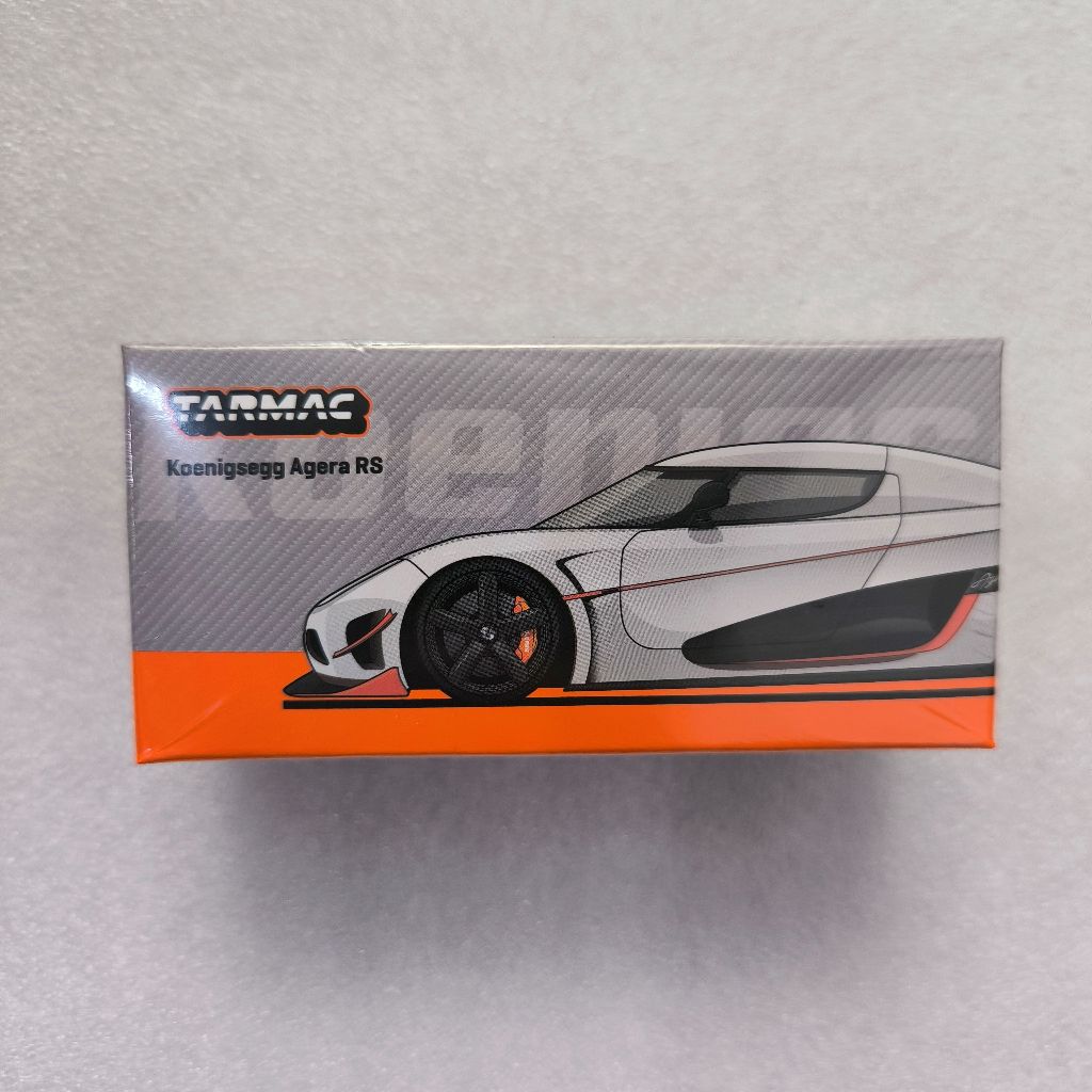 TARMAC WORKS KOENIGSEGG AGERA RS MOON SILVER / BLACK