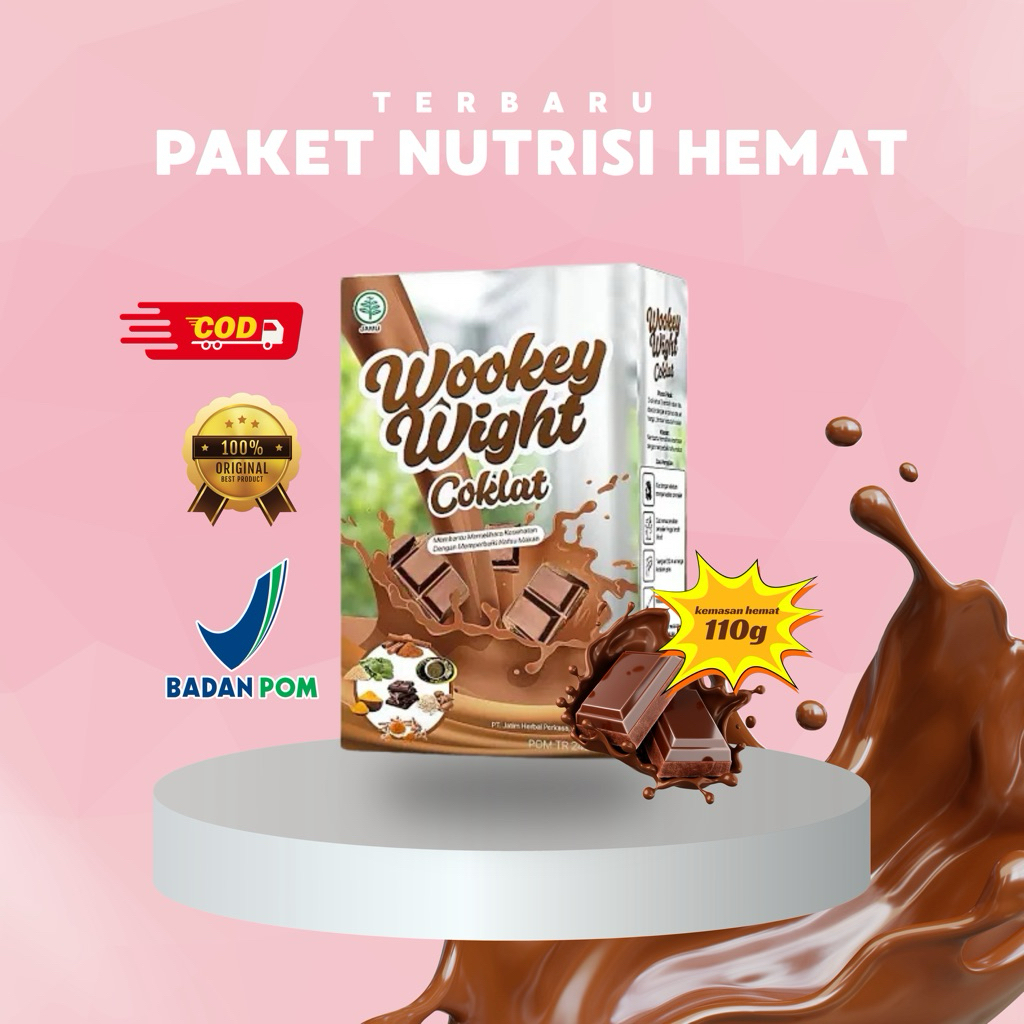 

[PAKET 1 NUTRISI HEMAT ] - Wight Milk Susu Penggemuk Badan Rasa Coklat