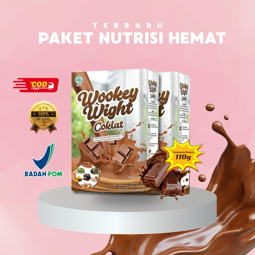 

[PAKET 2 NUTRISI HEMAT ] - Wight Milk Susu Penggemuk Badan Rasa Coklat