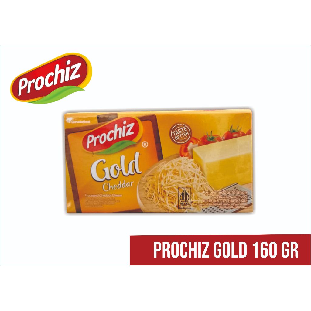 

Keju Prochiz Gold 160g Prochiz