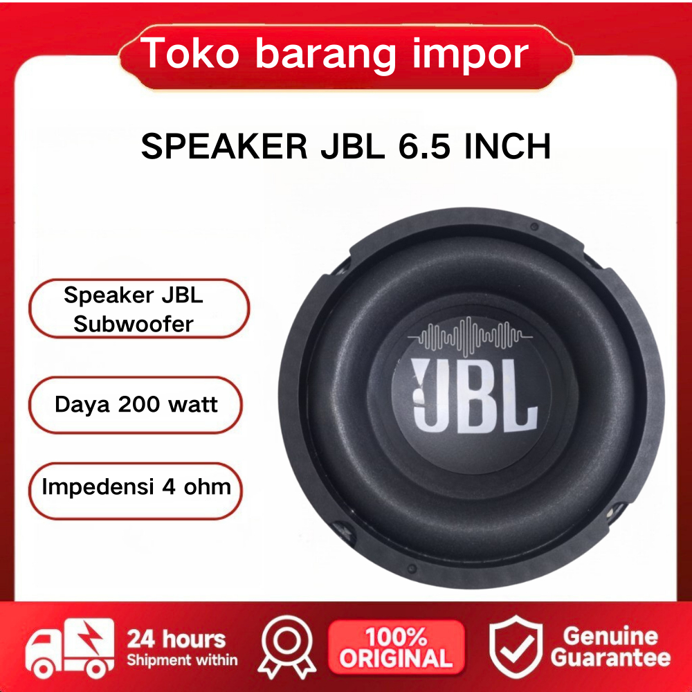 Speaker Subwoofer JBL 6.5 inch 4 ohm 200 watt | Fullrange | Woofer