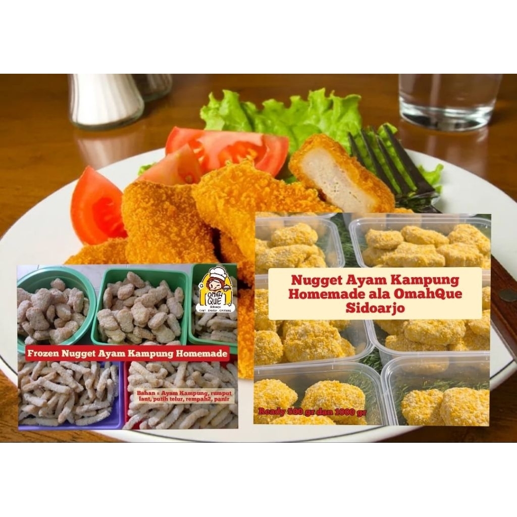 

Nugget homemade ayam kampung