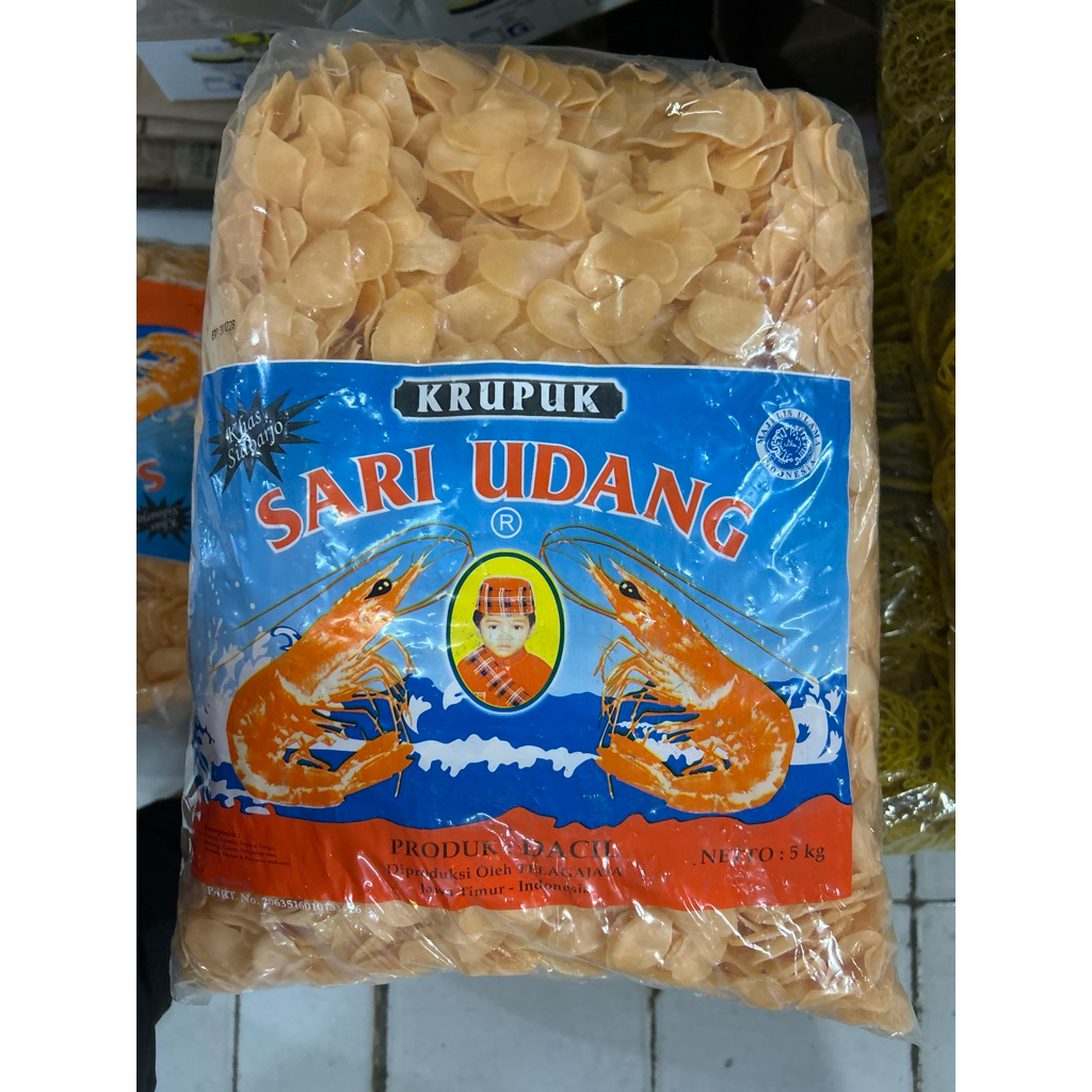 

Krupuk Sari Udang Cap Dacil 1 bal 5 kg