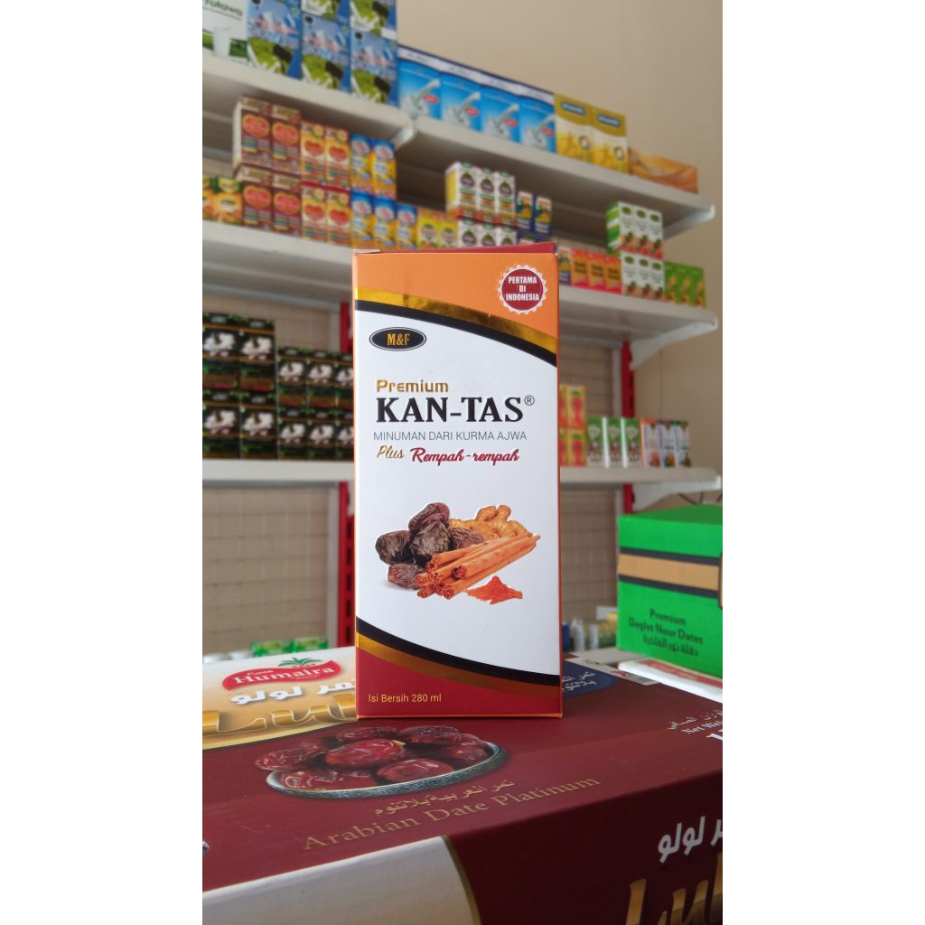 

Kantas Premium Ramuan Herbal Kurma Ajwa dan Rempah-rempah Alami