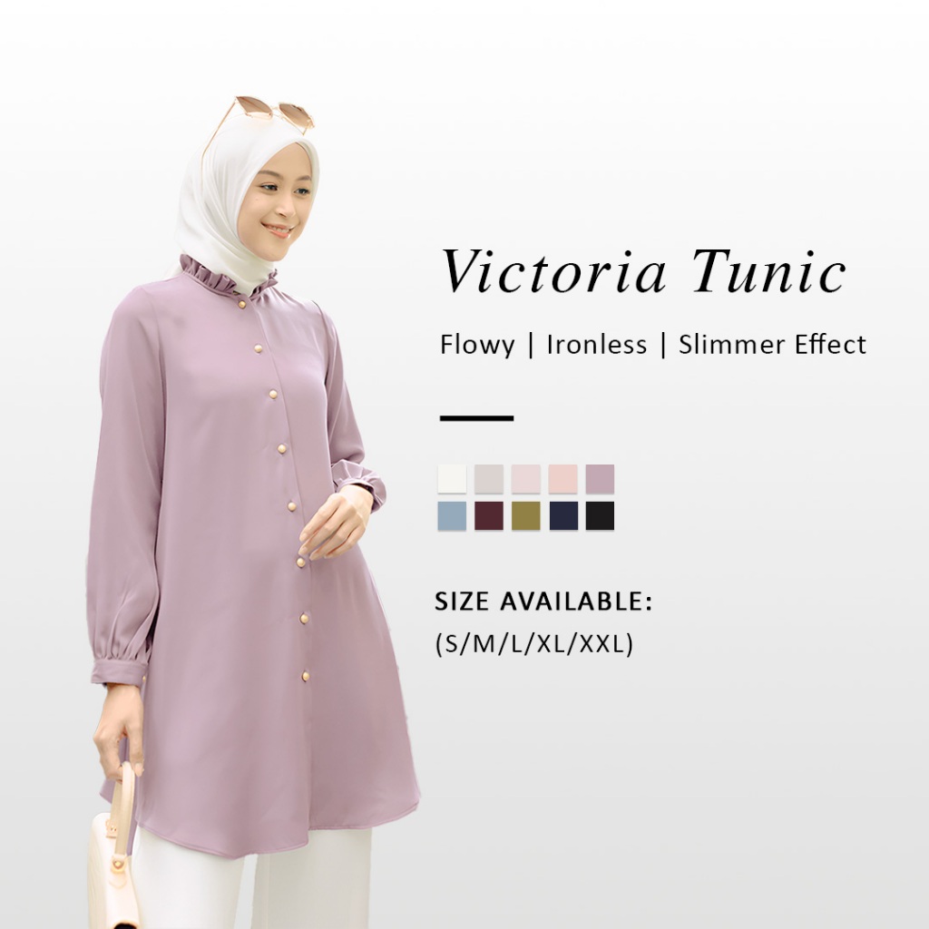 Femme Outfit - Victoria Tunic (Atasan Wanita / Tunik Wanita)