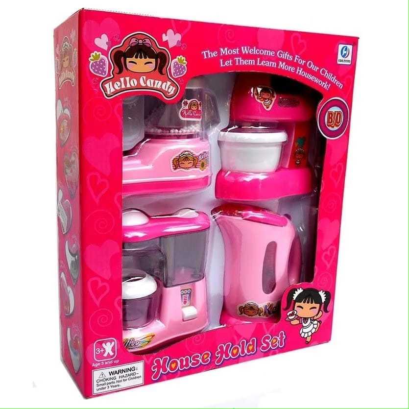 Mainan Anak Murah Mainan HOUSE HOLD SET YH858-2 / Mainan Mixer Blender / Mainan Bikin Kue / Mainan S