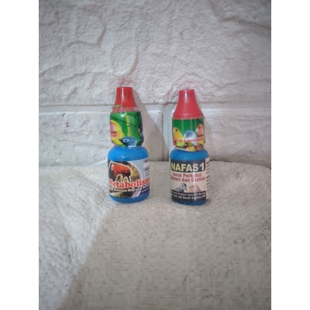 Suplemen metabolisme dan nafas 1 untuk burung